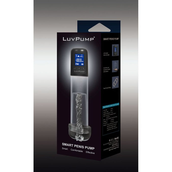 Hi End LCD Smart Penis Pump with Magic Sleeve and Donut