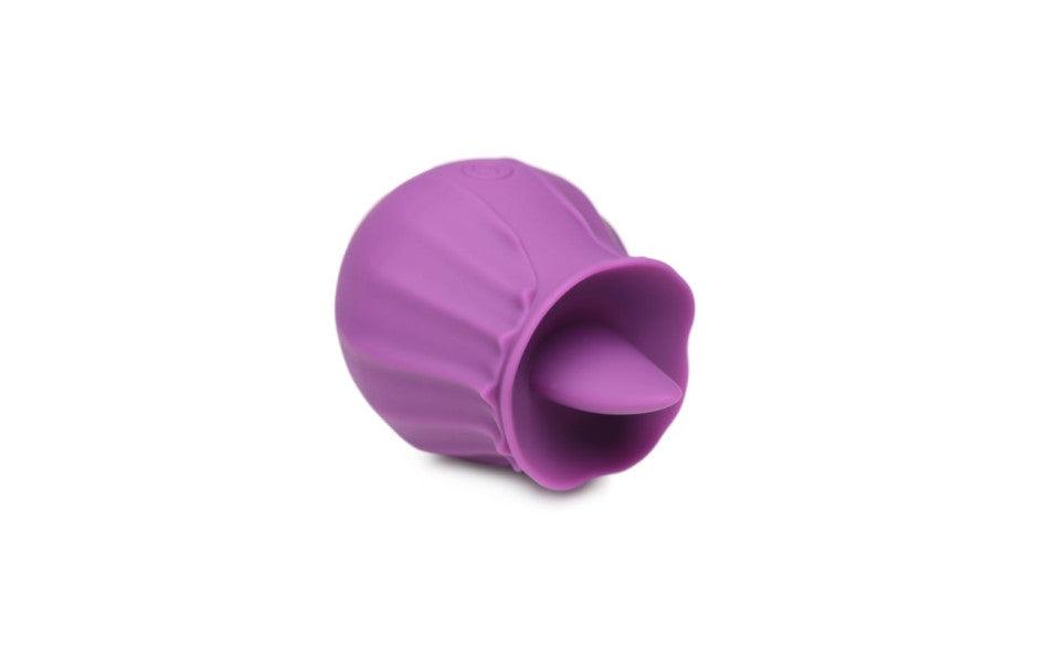 Inmi Bloomgasm Wild Violet 10X Licking Clit Stimulator, Purple