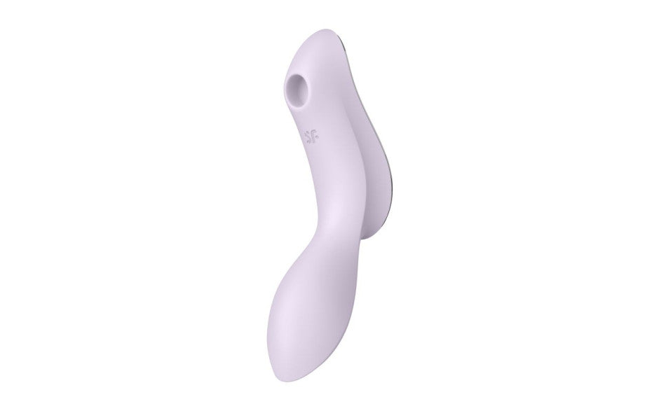 Satisfyer Curvy Trinity 2 Insertable Air Pulse Vibrator, Violet
