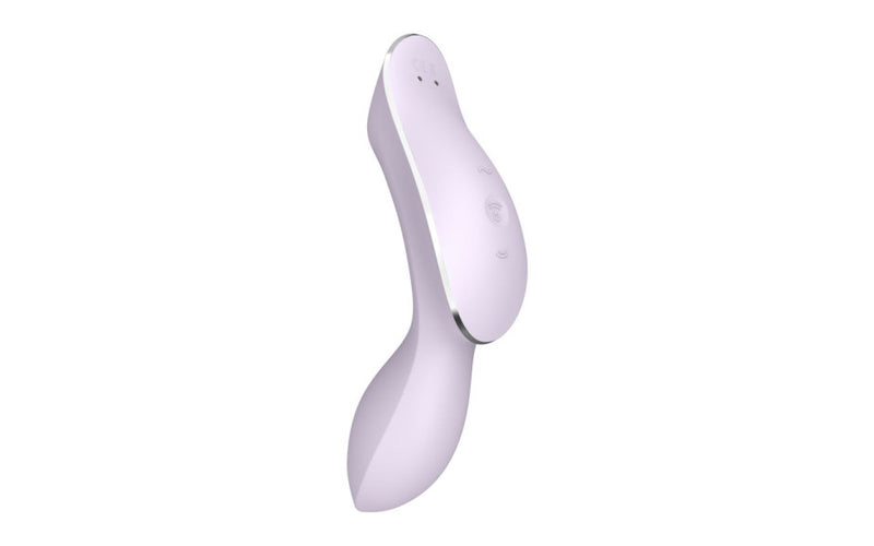Satisfyer Curvy Trinity 2 Insertable Air Pulse Vibrator, Violet