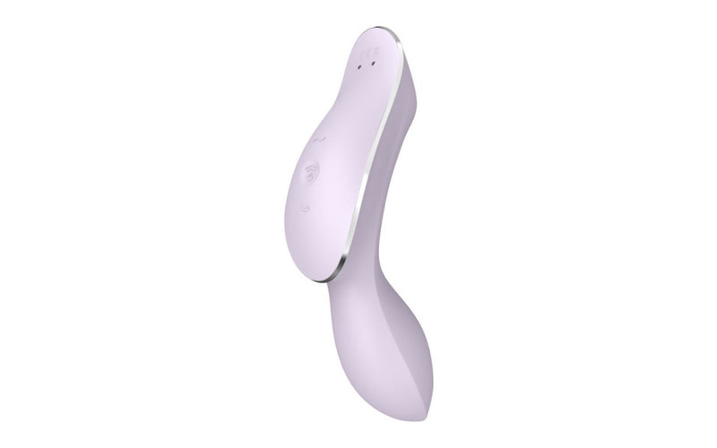 Satisfyer Curvy Trinity 2 Insertable Air Pulse Vibrator, Violet