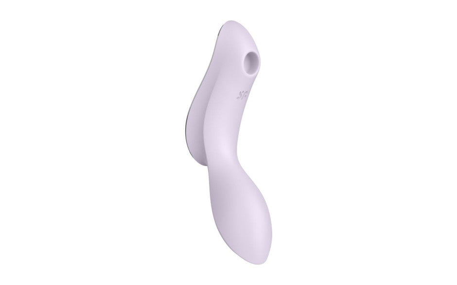 Satisfyer Curvy Trinity 2 Insertable Air Pulse Vibrator, Violet