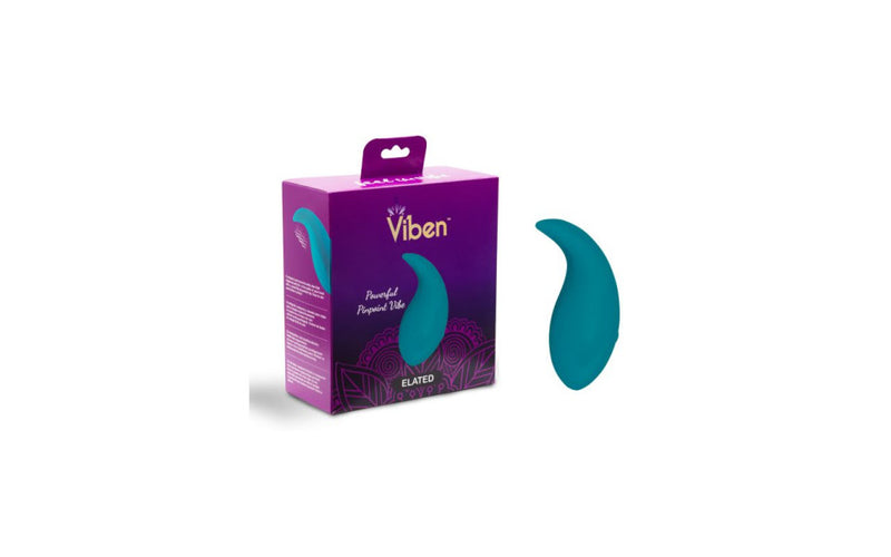 Viben Elated Pinpoint Rechargeable Vibe, Ocean