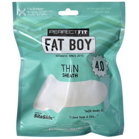 Perfect Fit Fat Boy 4.0 Thin clear cock sleeve packaging