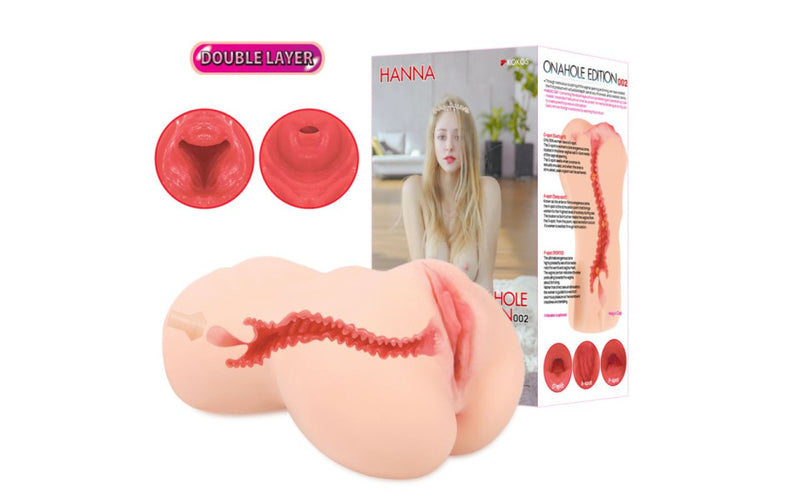 Hanna Onahole 2 Pussy Masturbator, 18cm, Flesh