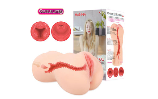 Hanna Onahole 2 Pussy Masturbator, 18cm, Flesh