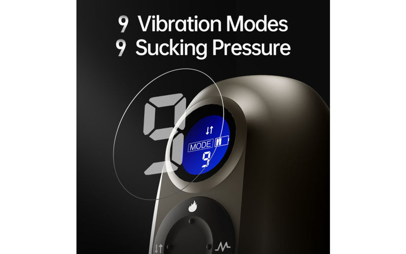 Drywell Atom Electronic Masturbator, Black