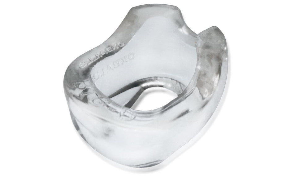 OxBalls Big D Shaft Grip Cock Ring, Clear