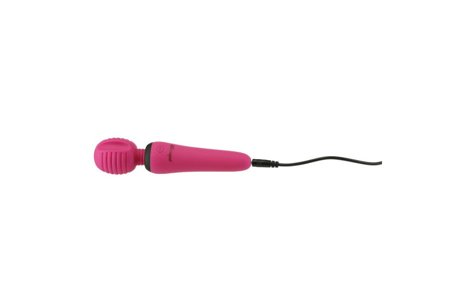 PalmPower Groove Mini Wand, Fuchsia, 6"/15cm