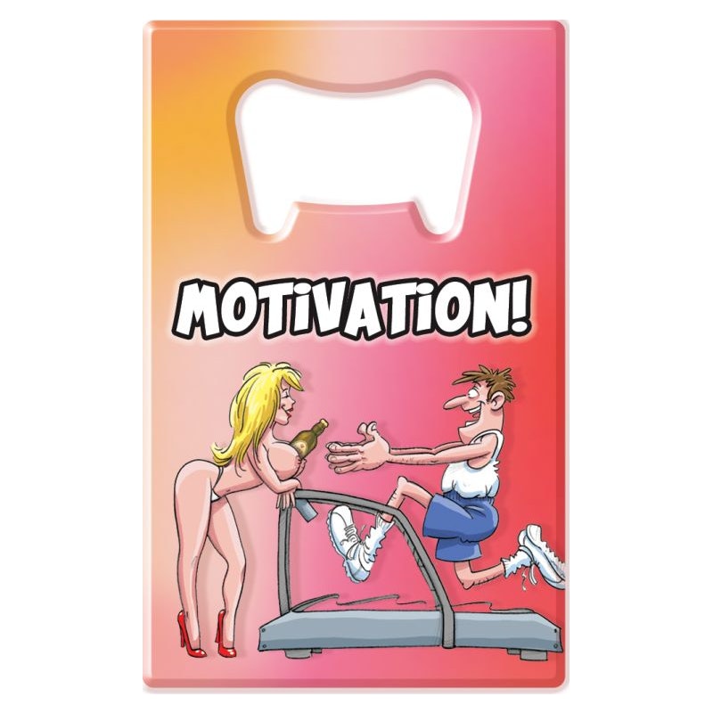 Motivation Bottle Opener - Novelty