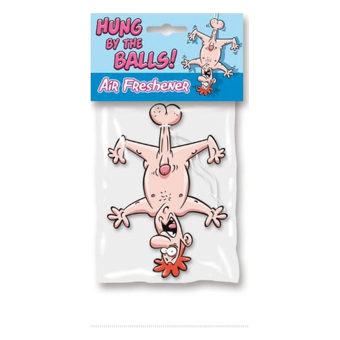 Hung By The Balls  Air Freshener - Novelty