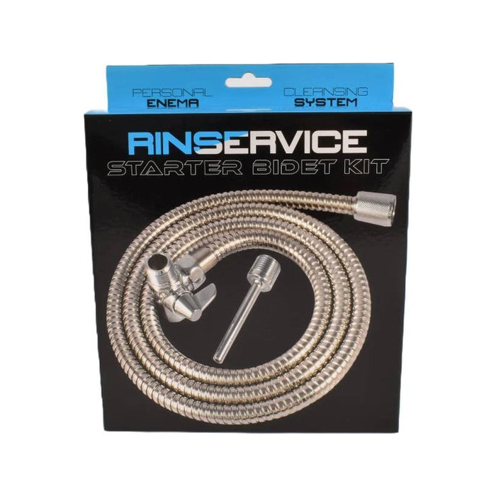 Rinservice Starter Bidet Kit, SIlver
