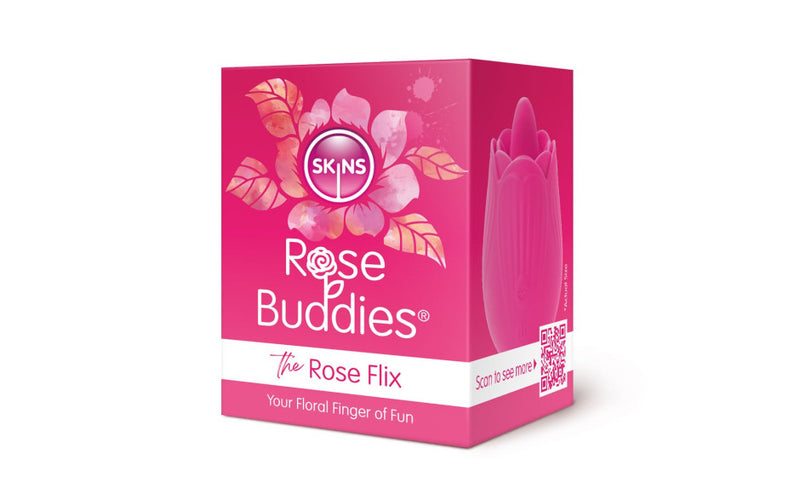 Skins 'Rose Buddies'. The Rose Flix clitoral stimulator