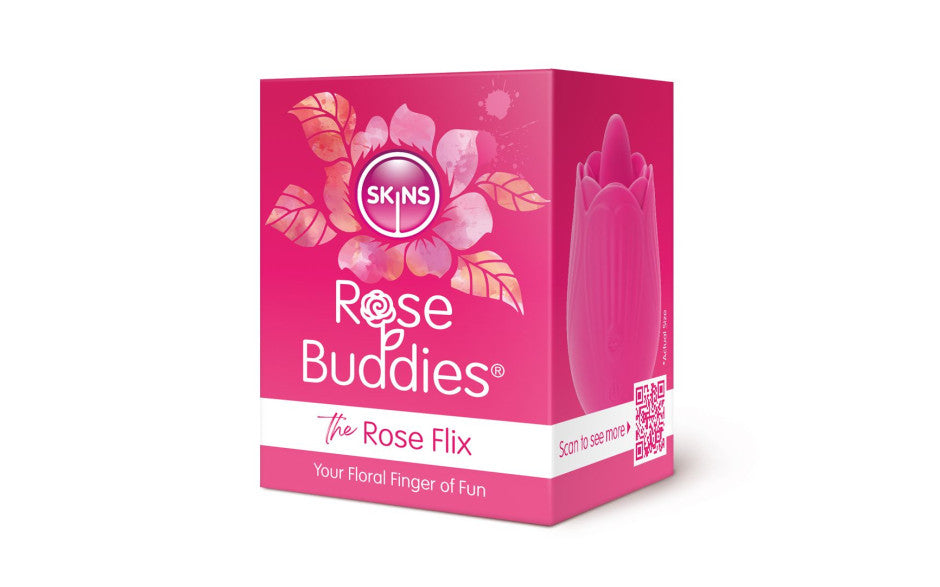 Skins 'Rose Buddies'. The Rose Flix clitoral stimulator