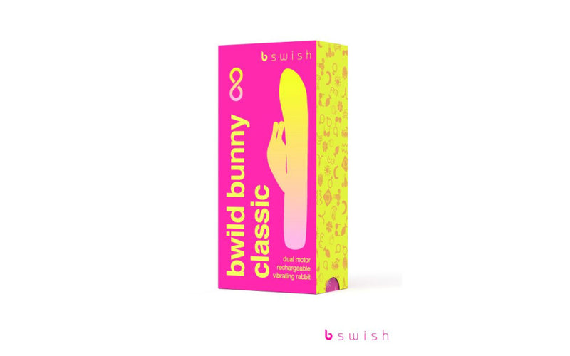 Bwild Bunny Classic Infinite Rabbit Vibrator, Sunset Pink