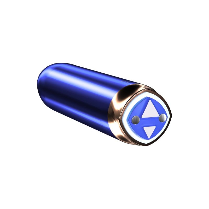 Swan Maximum Comfy Cuff Rechargeable Bullet Vibrator, Blue