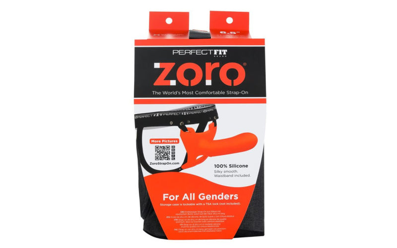 PerfectFit Zoro Strap-On 6.5in/17cm, Orange