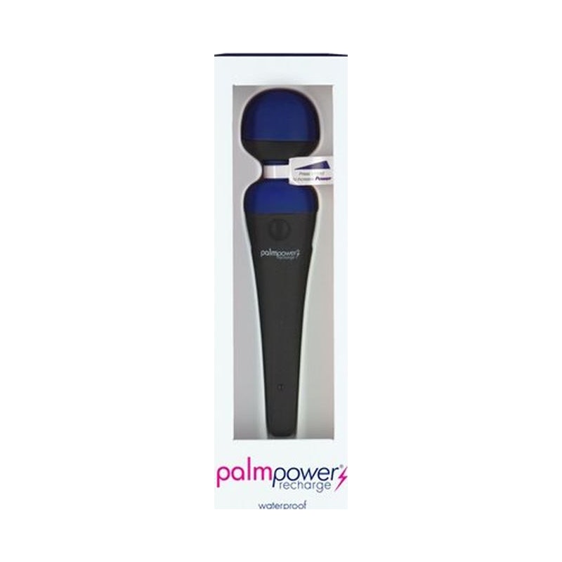 PalmPower Massage Wand, Blue