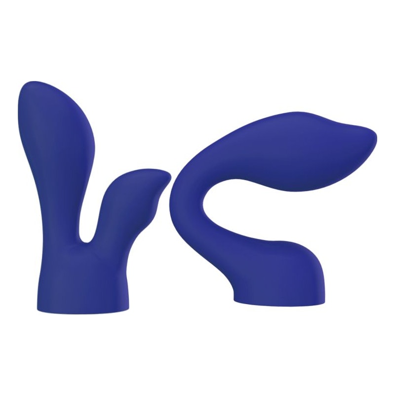 PalmSensual Massager Heads (For use with PalmPower), Blue