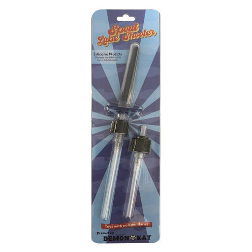 Demon Kat Silicone Lube Shooter 10cm in retail packaging
