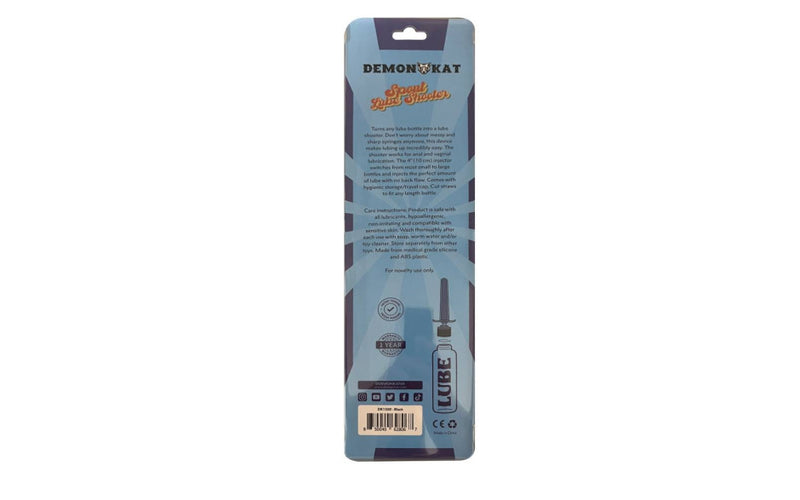Demon Kat Silicone Lube Shooter, 10cm