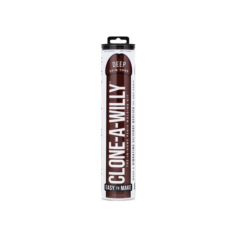 Clone A Willy Casting Kit, Deep Skin Tone, Brown