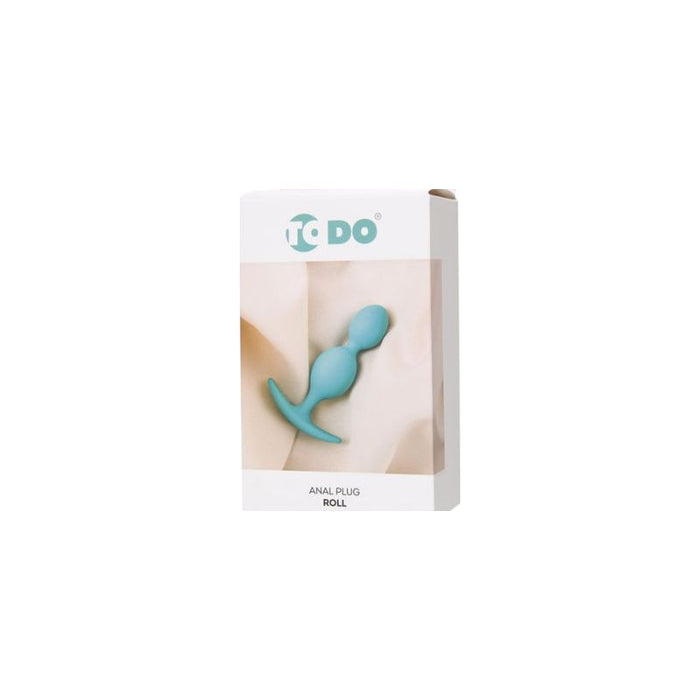 ToDo Roll Anal Plug, 9.2cm, Teal
