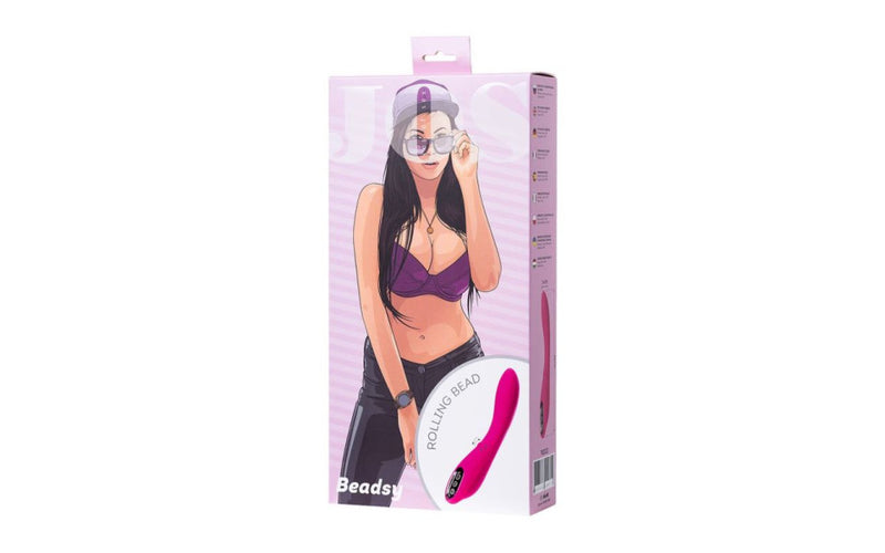 JOS Beadsy Rolling Bead Vibrator, Pink