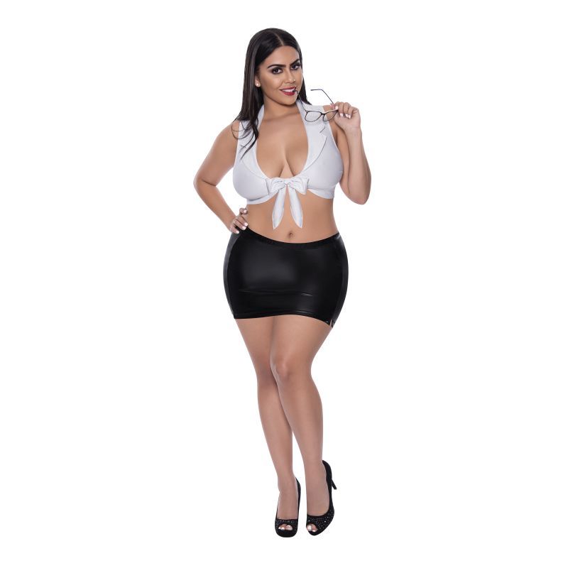 Exposed Lingerie Sexy CEO Costume, Mixed, S/M, L/XL, Queen