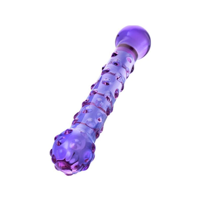 Sexus Glass Dildo Duo Pink 19.6cm