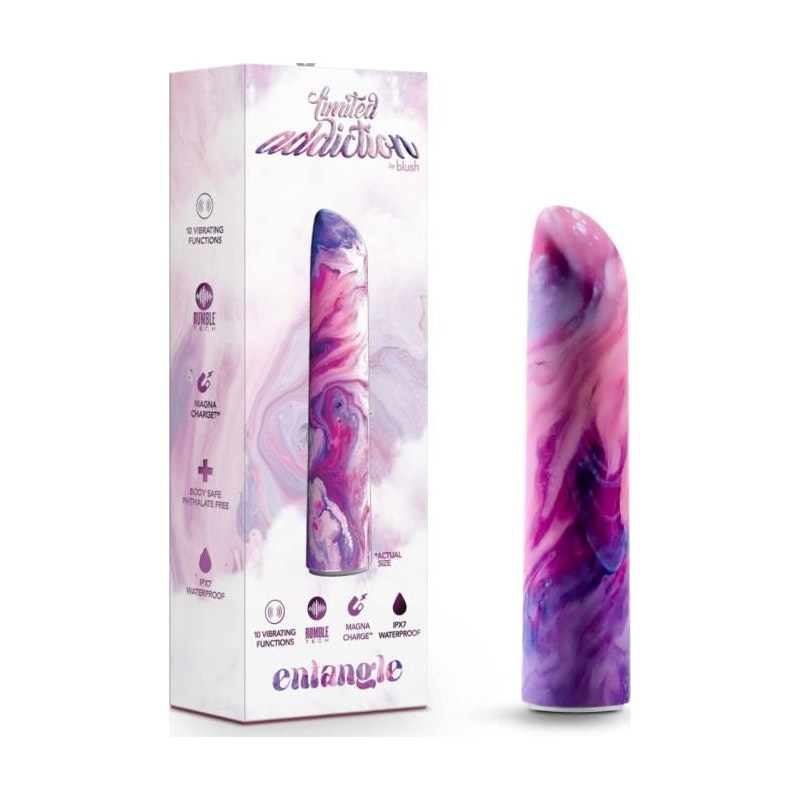 Limited Addiction Entangle Power Vibrator, Lilac