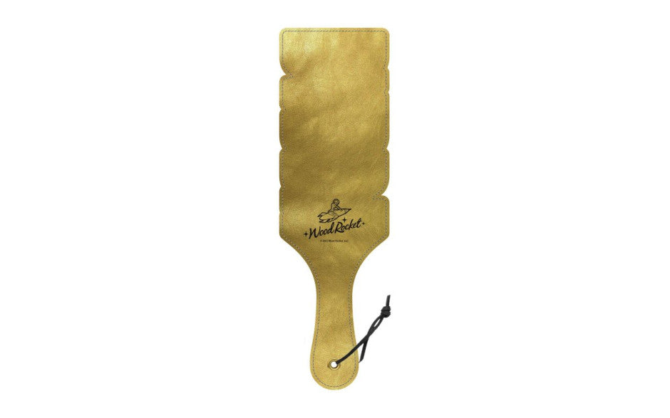 'Daddy' Paddle, Gold - Wood Rocket