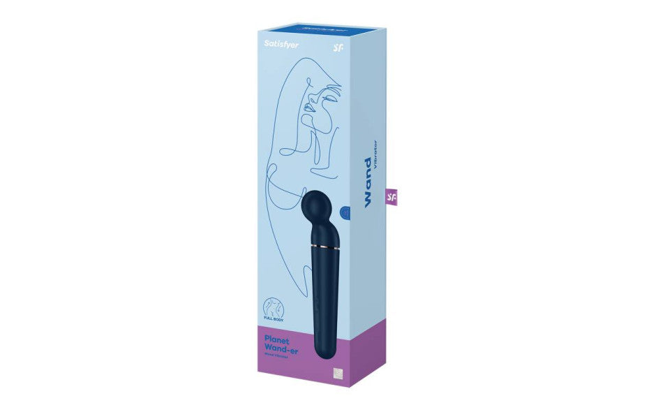 Satisfyer Planet Wand-er Vibrator, Black