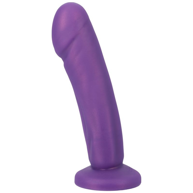 Tantus Vamp Soft Dildo, 7", Amethyst