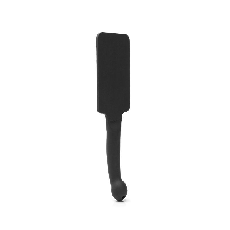 Tantus Plunge Paddle, 6"/15cm, Onyx