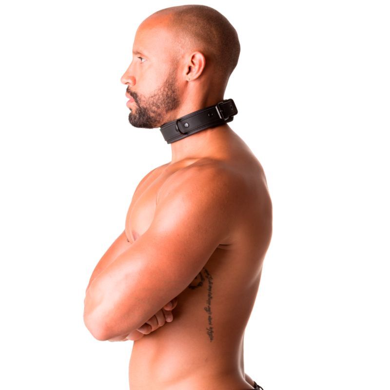 Sport Fucker Neoprene Bondage Collar, Black