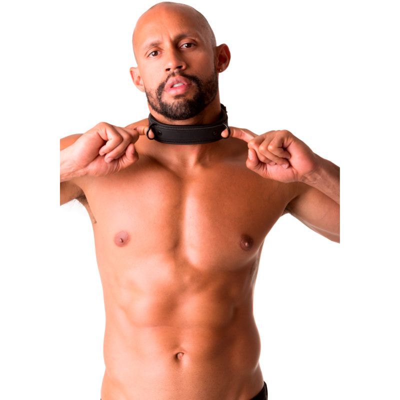 Sport Fucker Neoprene Bondage Collar, Black