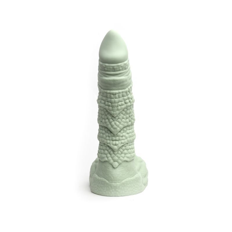 Sport Fucker Willie Liquid Silicone Dildo, Medium (25cm), Green