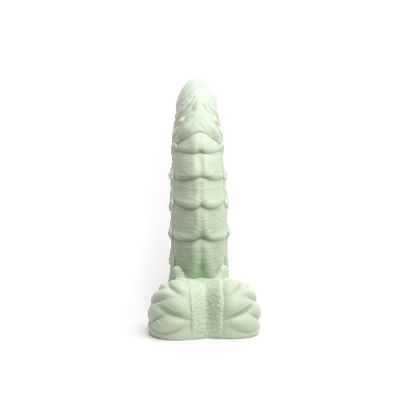 Sport Fucker Willie Liquid Silicone Dildo, Medium (25cm), Green