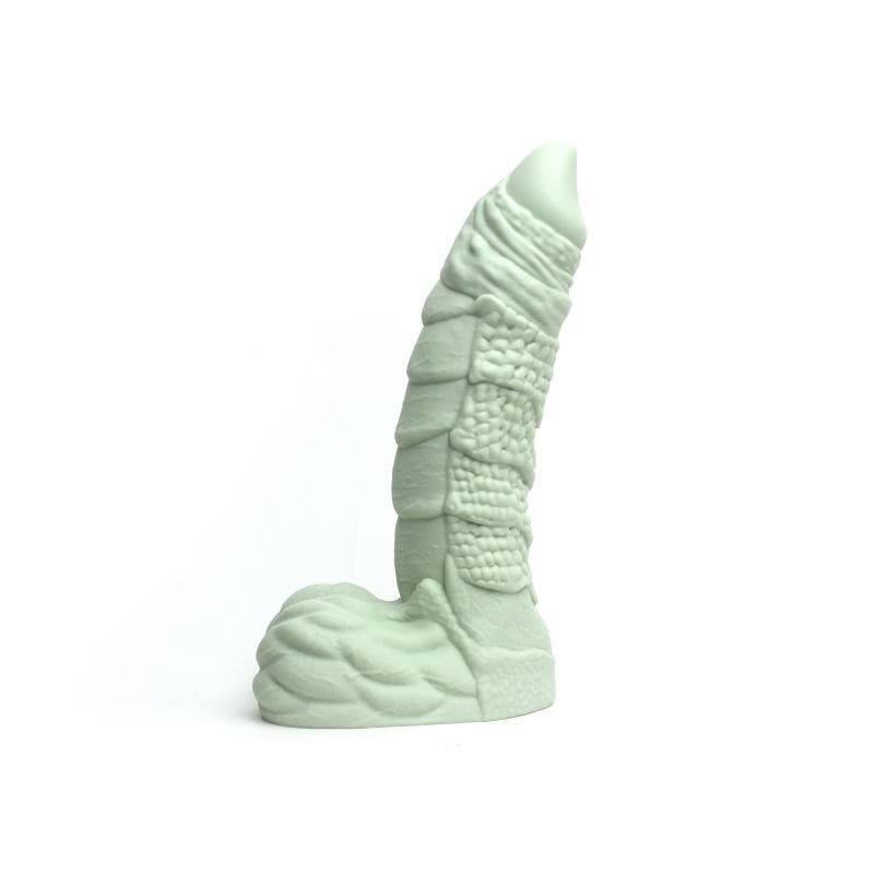 Sport Fucker Willie Liquid Silicone Dildo, Medium (25cm), Green