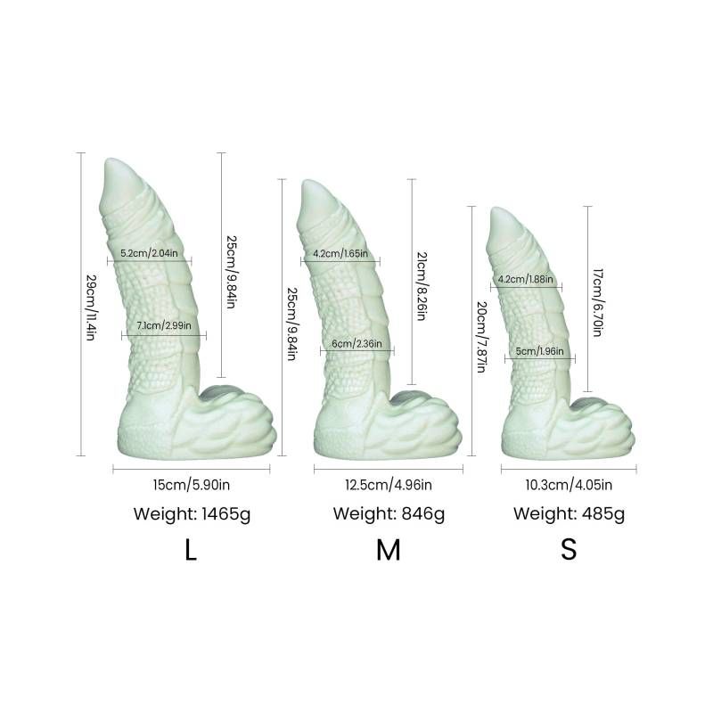 Sport Fucker Willie Liquid Silicone Dildo, Medium (25cm), Green