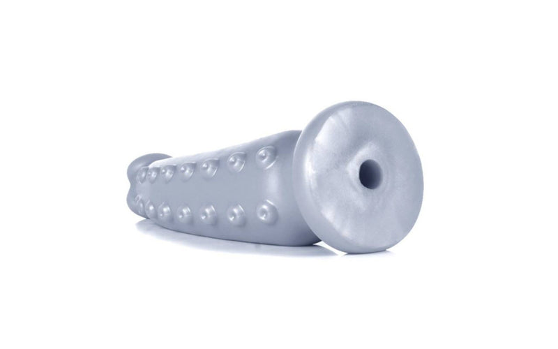 Sport Fucker OctoCock Liquid Silicone Dildo, Medium, Silver