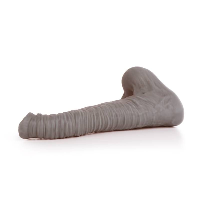 Sport Fucker Dexter Liquid Silicone Dildo, Medium (27.5cm), Grey