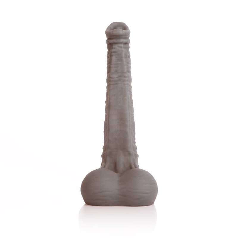 Sport Fucker Dexter Liquid Silicone Dildo, Medium (27.5cm), Grey