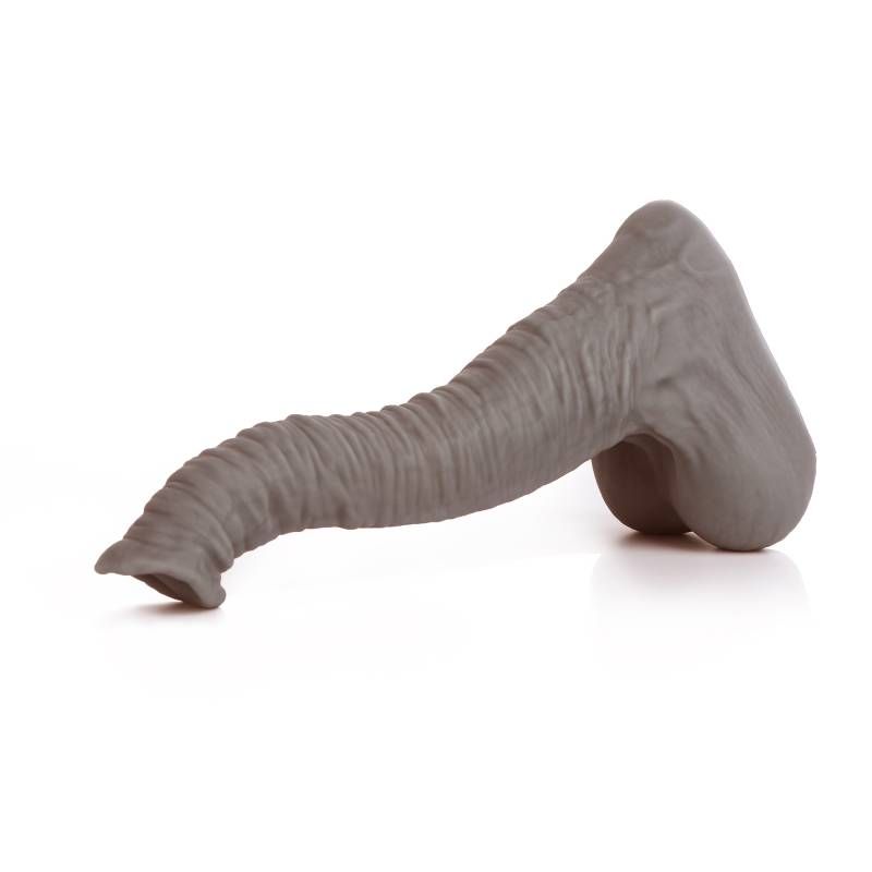 Sport Fucker Dexter Liquid Silicone Dildo, Medium (27.5cm), Grey