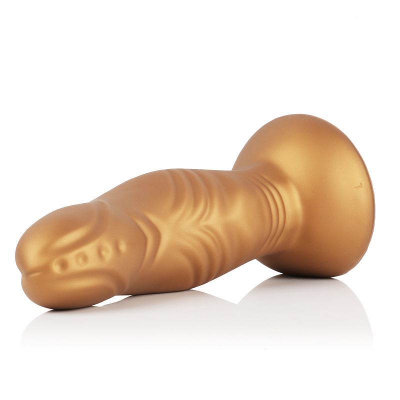 Sport Fucker Pupa Liquid Silicone Dildo, Small (27cm), Rose Gold