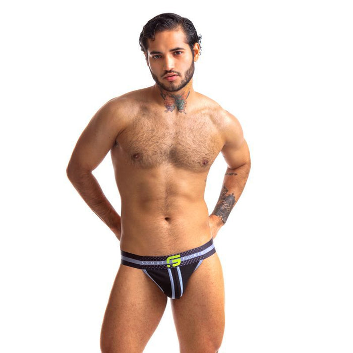 Sport Fucker Jersey Jock Black/Black, S/M/L