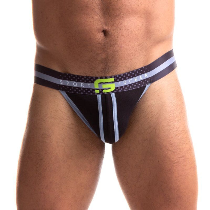Sport Fucker Jersey Jock Black/Black, S/M/L