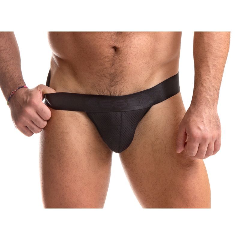 Sport Fucker Stealth Jock Strap, Black, S/M/L