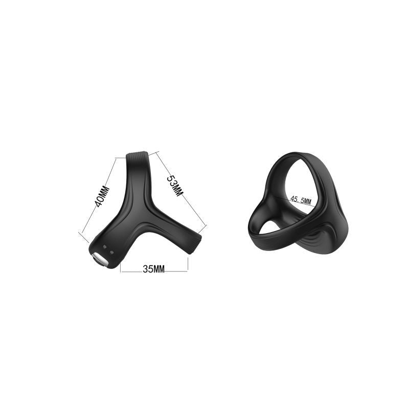 MOTOVibe Rechargeable Sling Cock Ring, Black